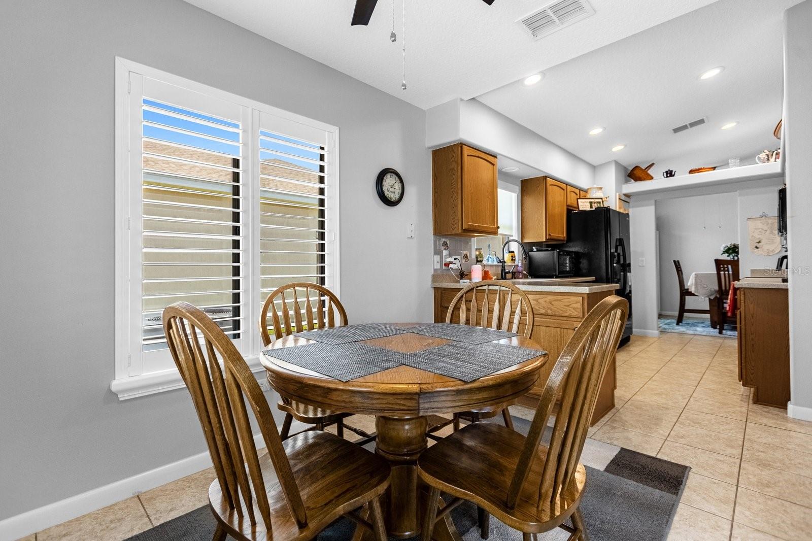 Kitchen and Dinette Area