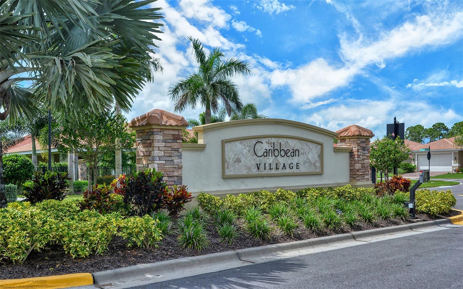 Caribbean Village entry