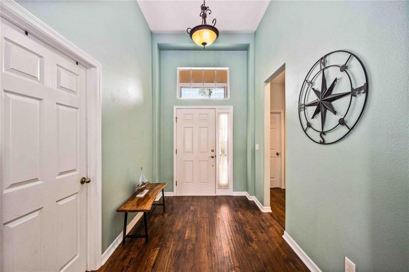 Open-concept kitchen, seamless flow to living/dining.