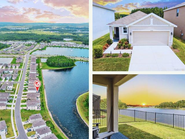 This home is on a premium site with a rare lot that has conservation and a lake view