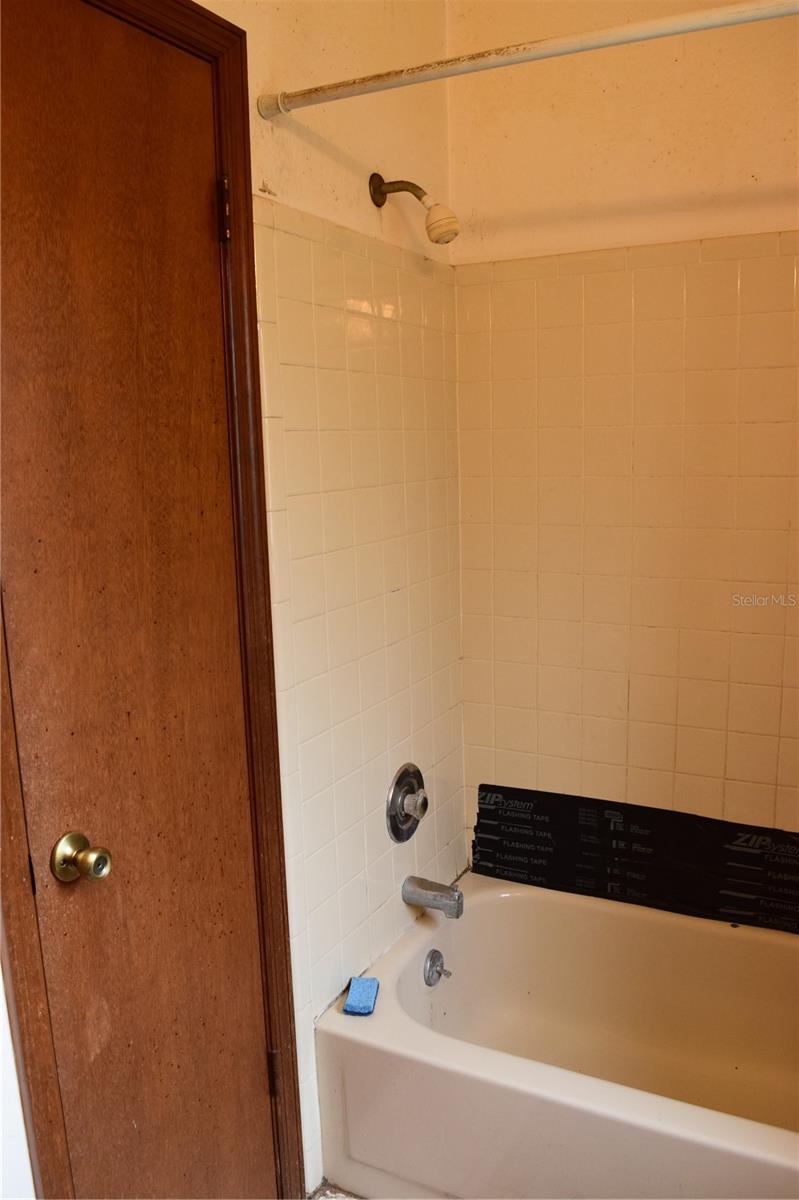Guest Bath with Linen Closet