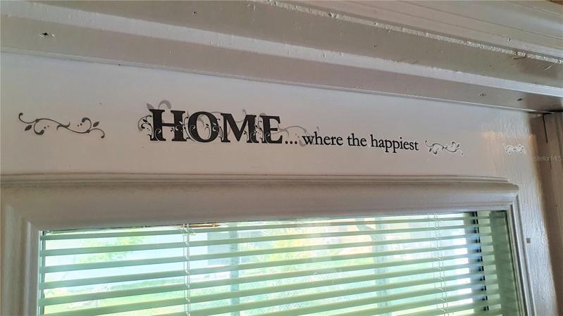 Remember: Home is where....