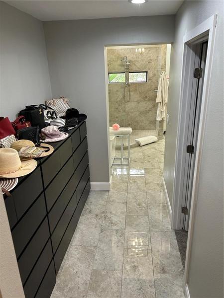 Hall to Master Bathroom