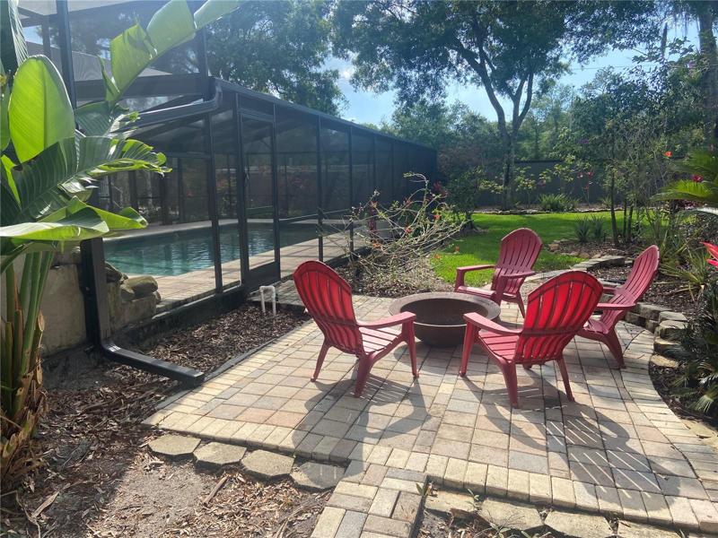 Outside seating