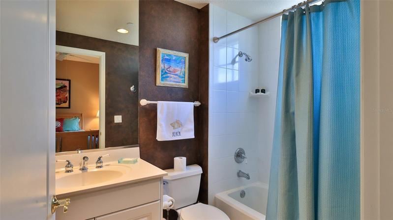One of the 3 full baths.