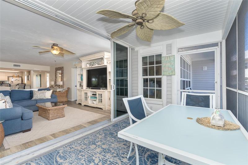 Living Area and Deck.