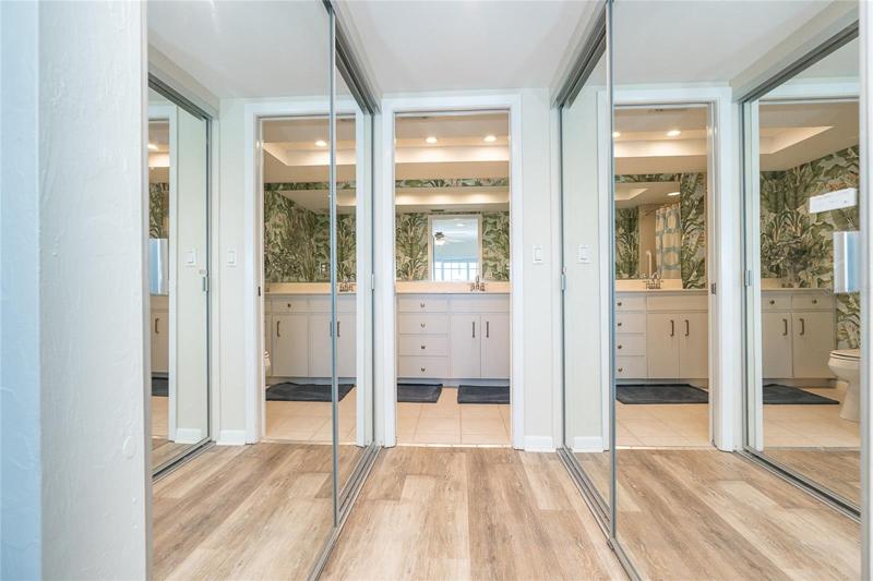 Hall and Entry to Master Bathroom.