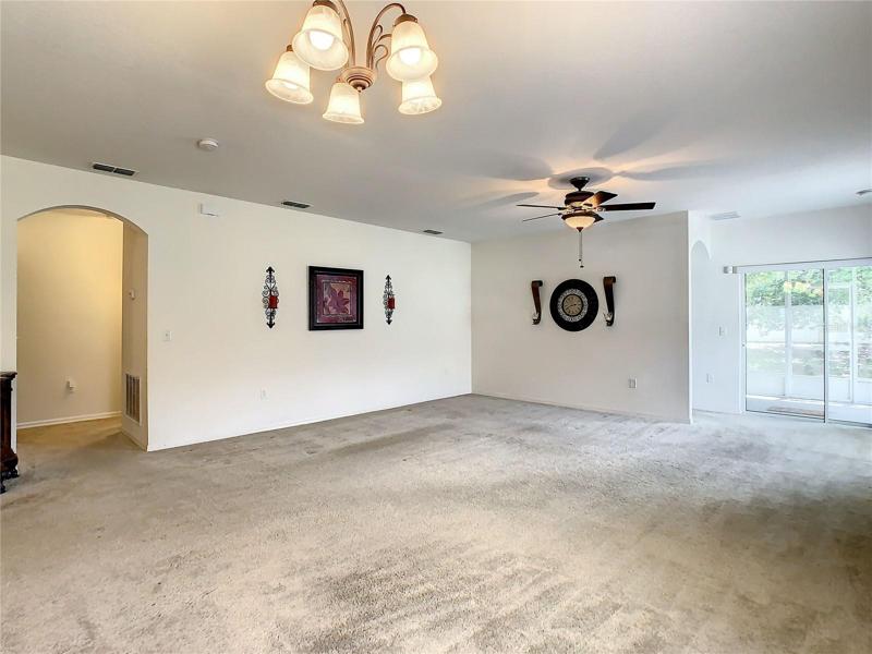 View of the Hallway from the Dining Area