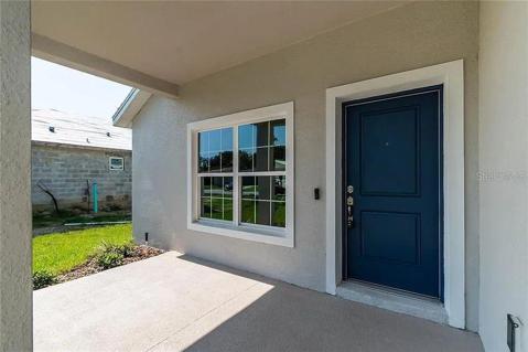 Covered front porch