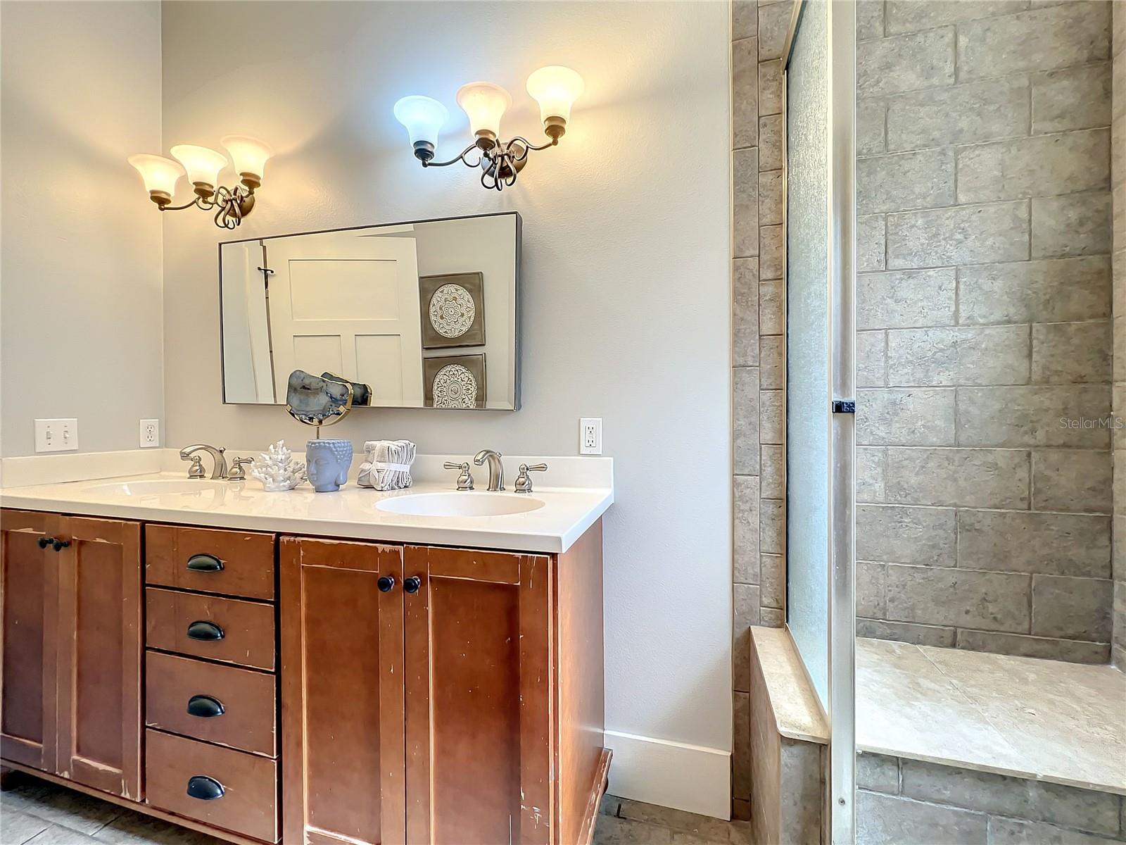 Master bathroom