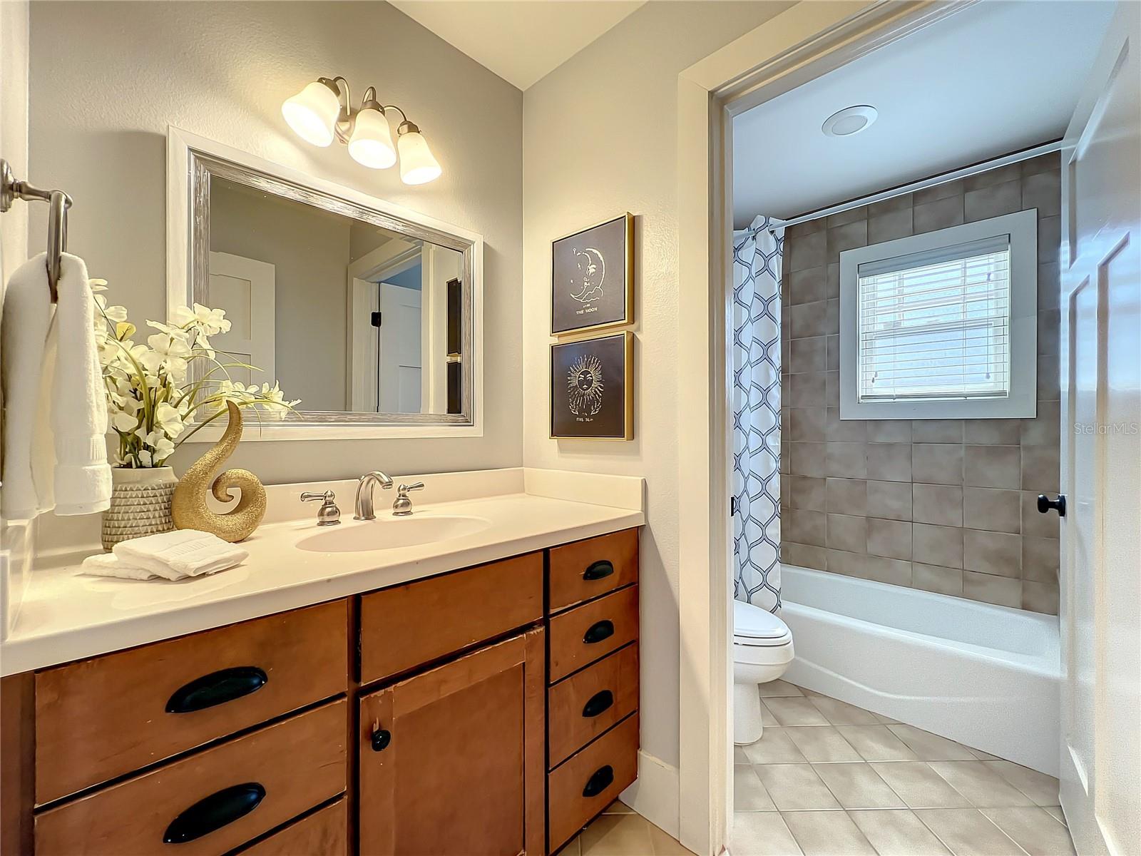 Upstairs bathroom
