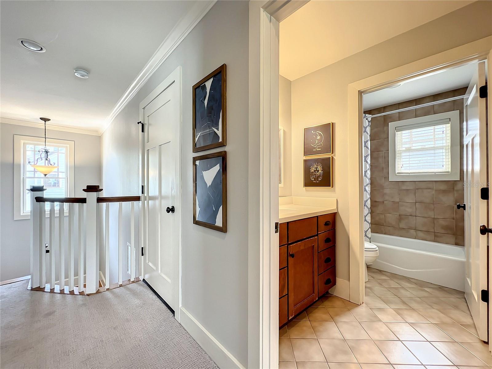 Upstairs