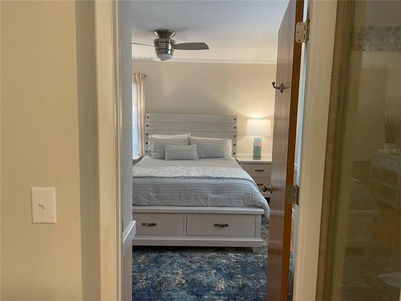 Bedroom 3 looking from ensuite bath.