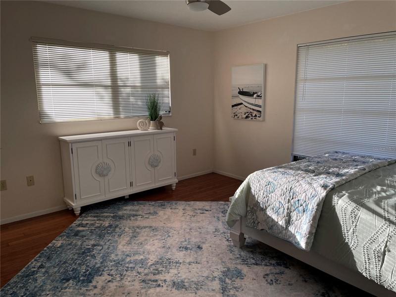 Bedroom 2 has a queen bed.