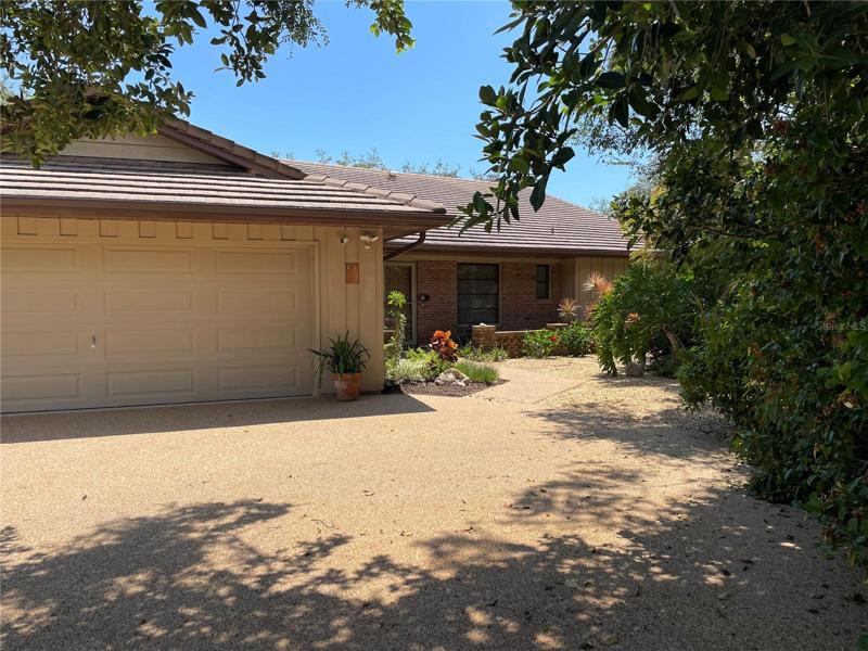 Home is private and secluded down the long driveway.