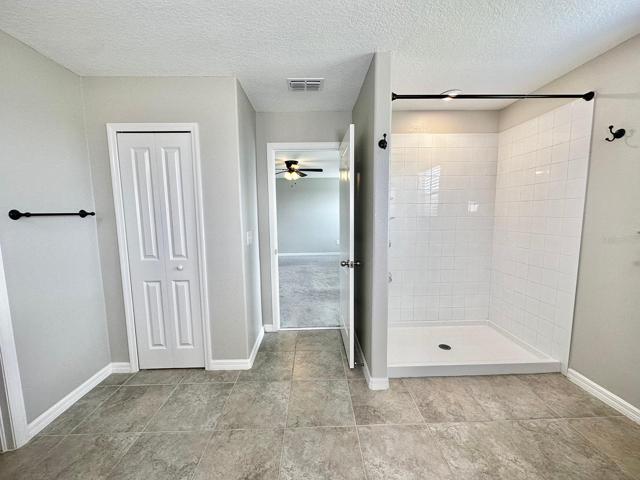First Master Shower