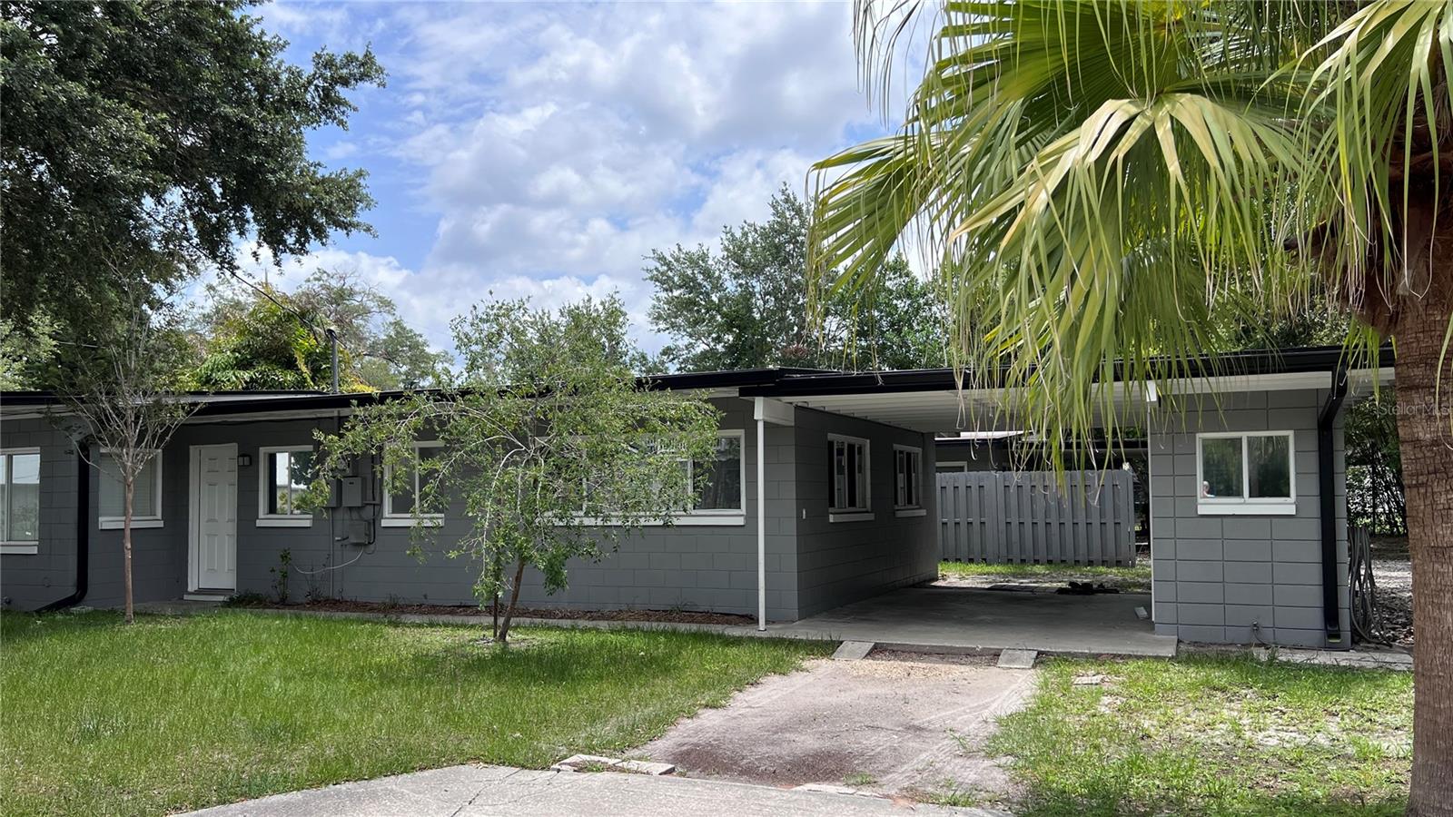 Back door & Carport