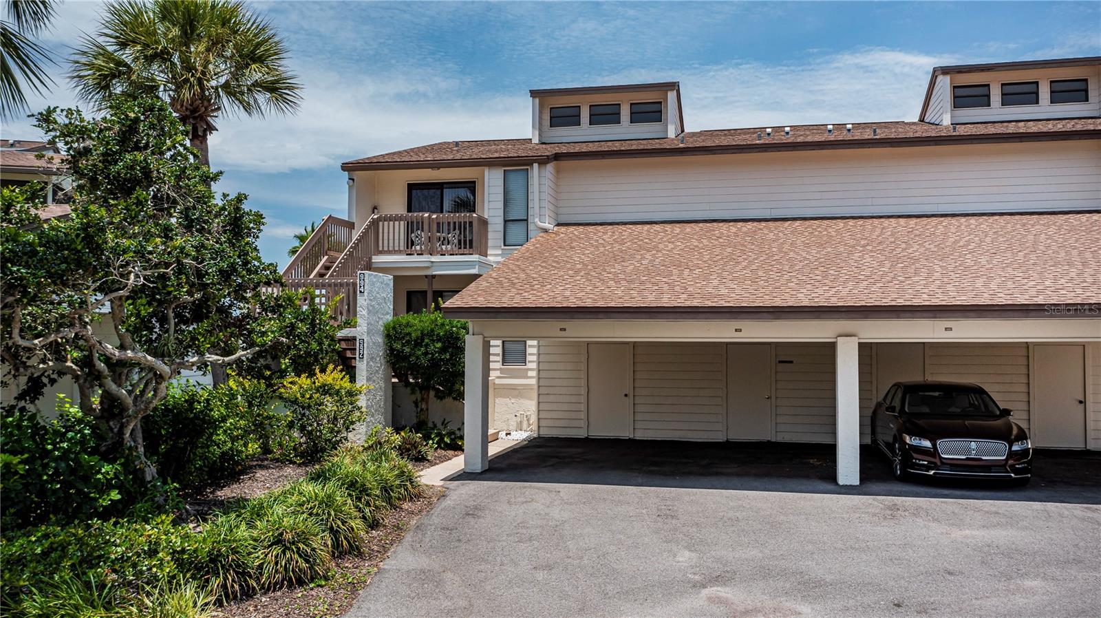 carport and entry