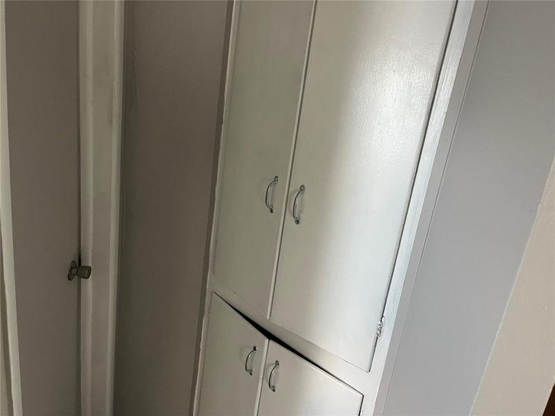 pet door on main bedroom