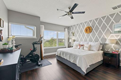 Owner Retreat and elevated views.