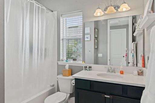 2nd full Bathroom located upstairs.