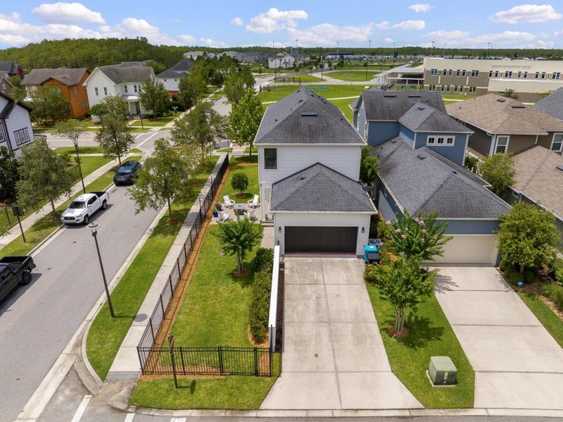 Ample parking with this extra long driveway.