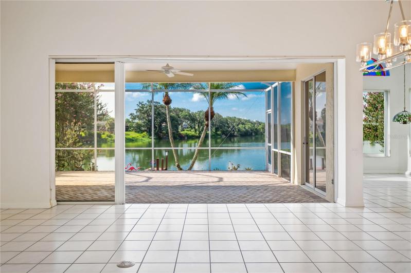OIpen the front door and ... WOW!!!  THAT"S your view!!