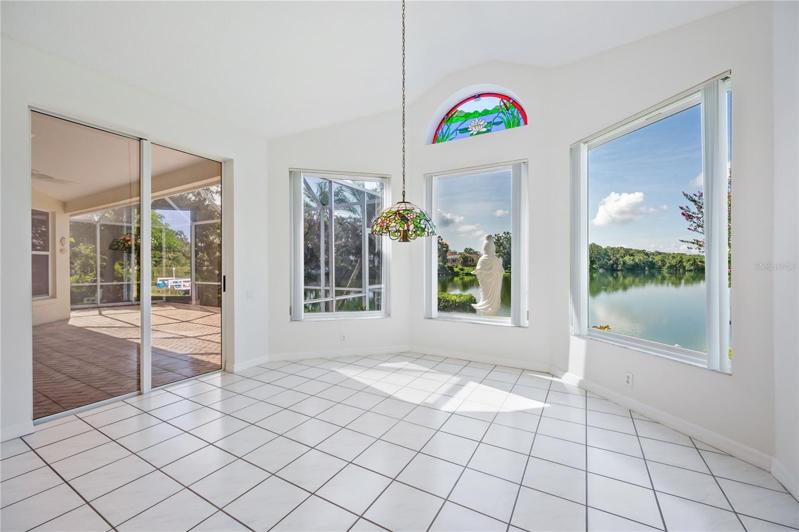 Coffee inside or out on the lanai?