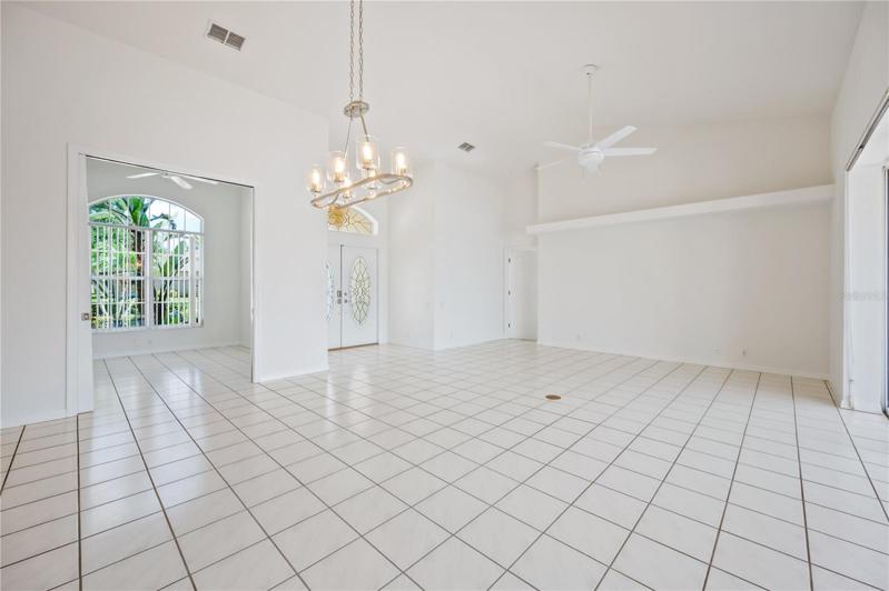 Living Room looking back to front entry