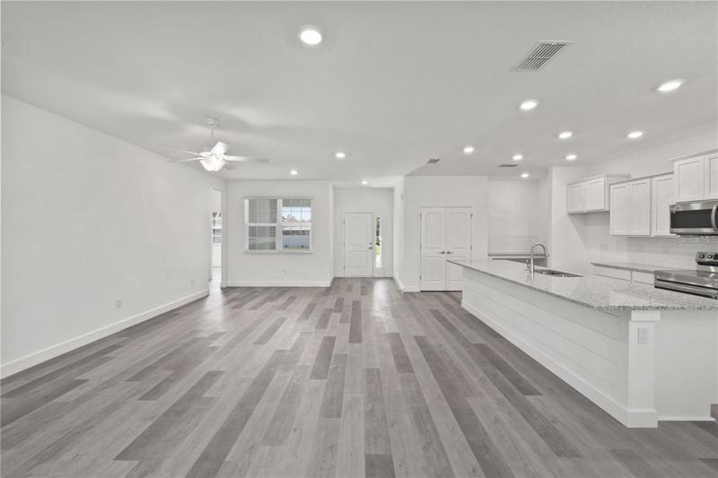 photos of a completed home