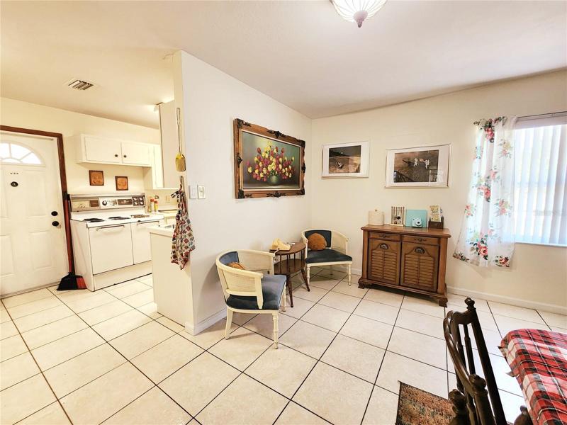 From Family Room towards Dining/Kitchen