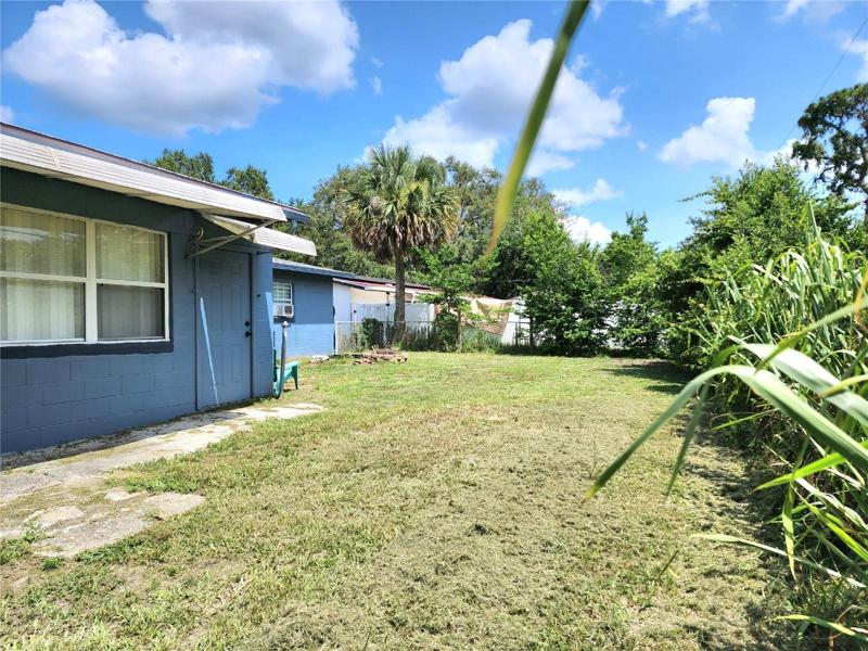 Fenced Backyard