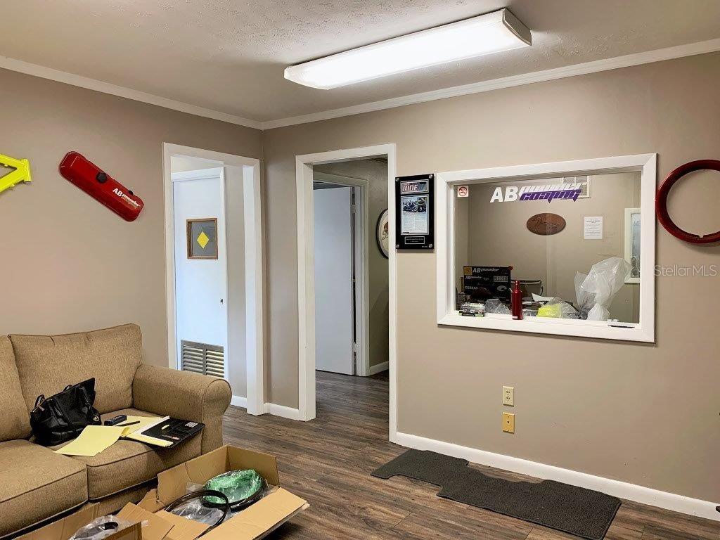 Reception area