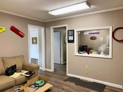 Reception area