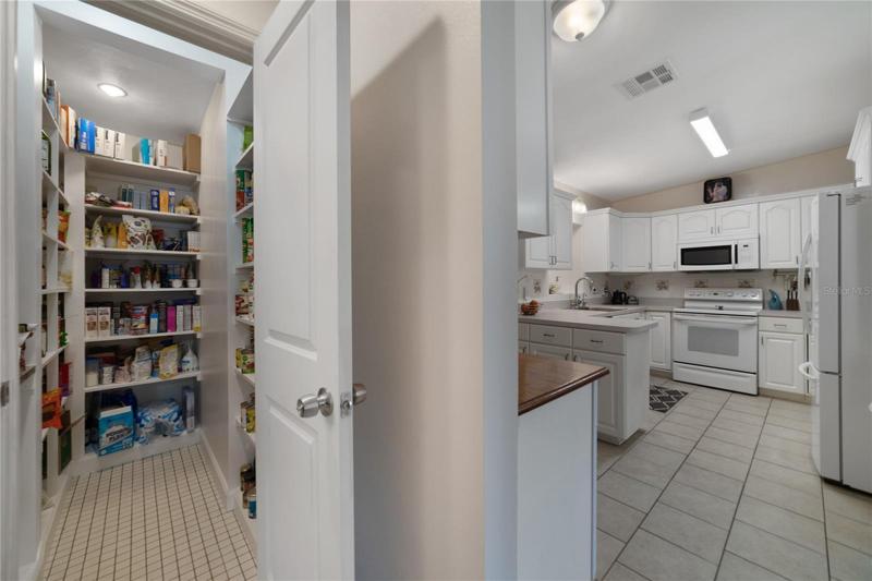 WALK-IN PANTRY!