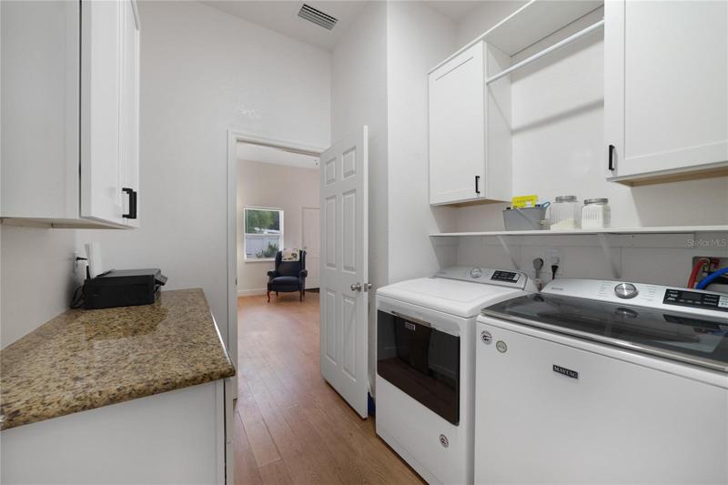 LAUNDRY ROOM/Interior access to the in-law apartment!