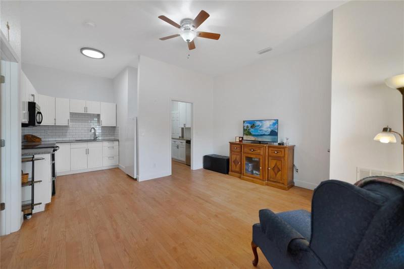 Your separate apartment gives you a bedroom, full bath, kitchen, living and dining - a perfect in-law set up or potential to produce income as you can access it from the interior and exterior!
