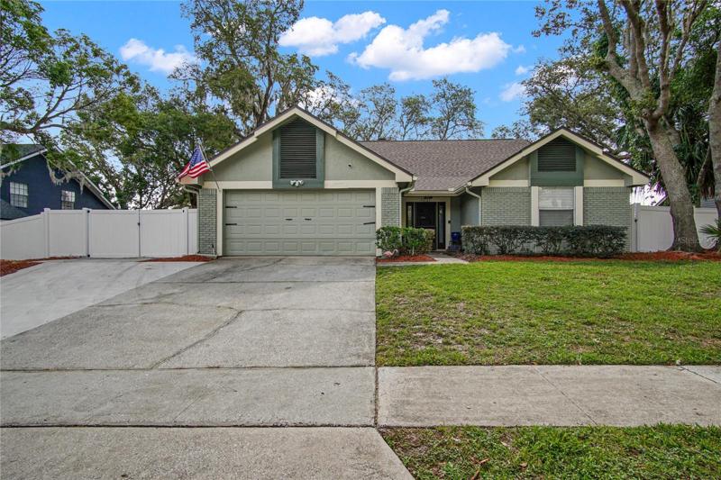 **UPDATED** 3-bedroom/2-bath **POOL HOME** with a **NEW ROOF and A/C (2021)!**