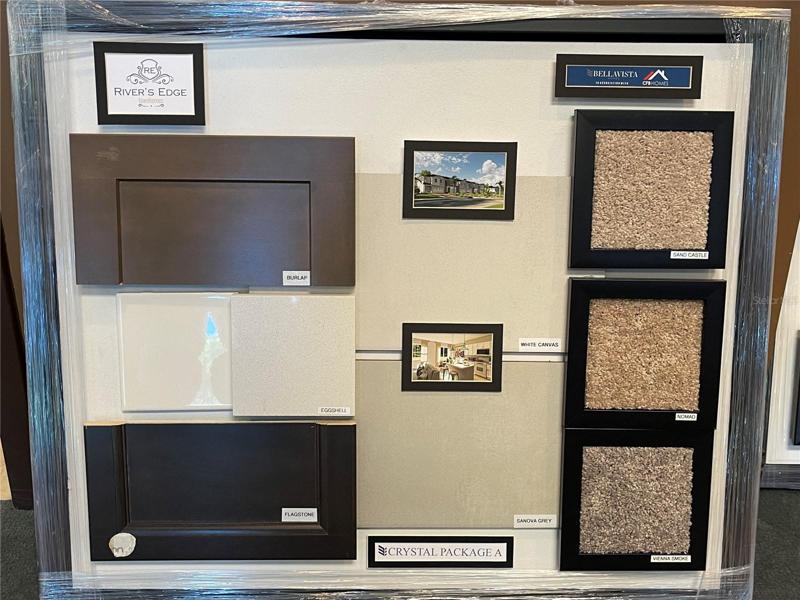 Std. Crystal Package, 36" cabinets, Eggshell Quartz Countertops, 17x17 floor tiles.. = $0.00