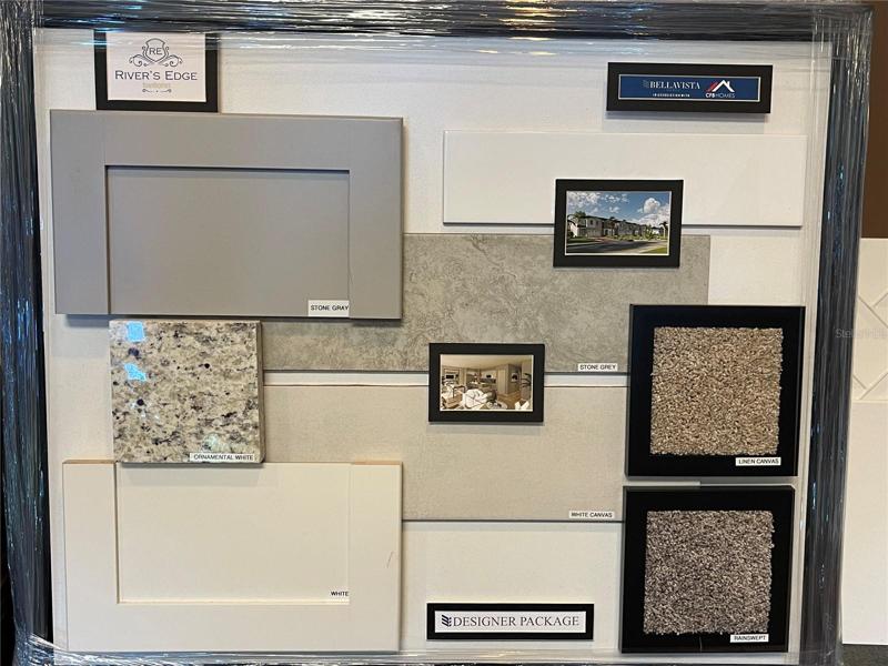 Opt. Designer Package, 42" cabinets, Granite Countertops, 12x24 floor tiles, 6x12 bath wall tile. = $13,000.00
