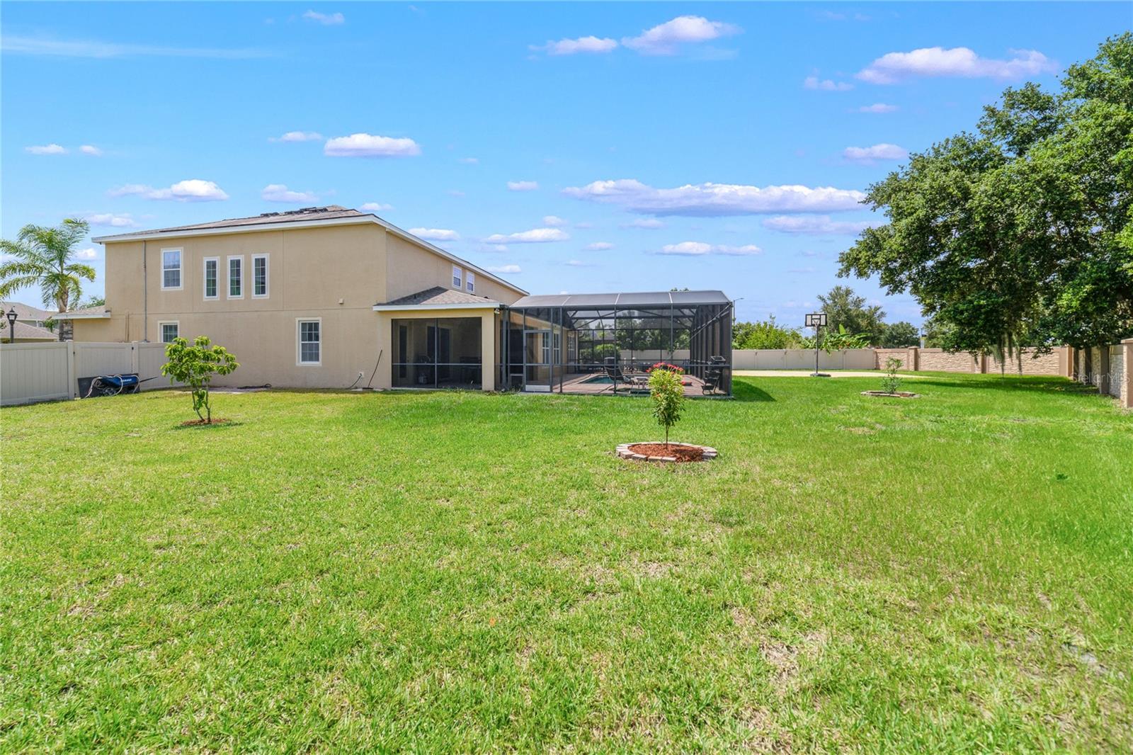 .38 ACRE FENCED LOT!