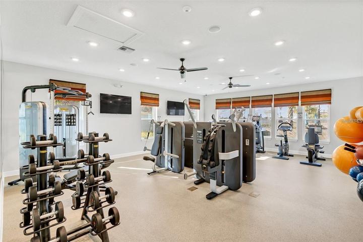Fitness center!