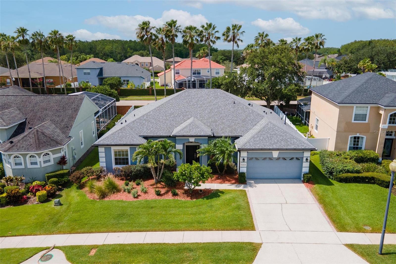Aerial of Front Exterior