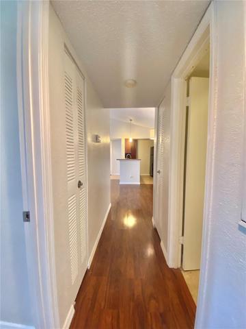 Storage in hallway closets