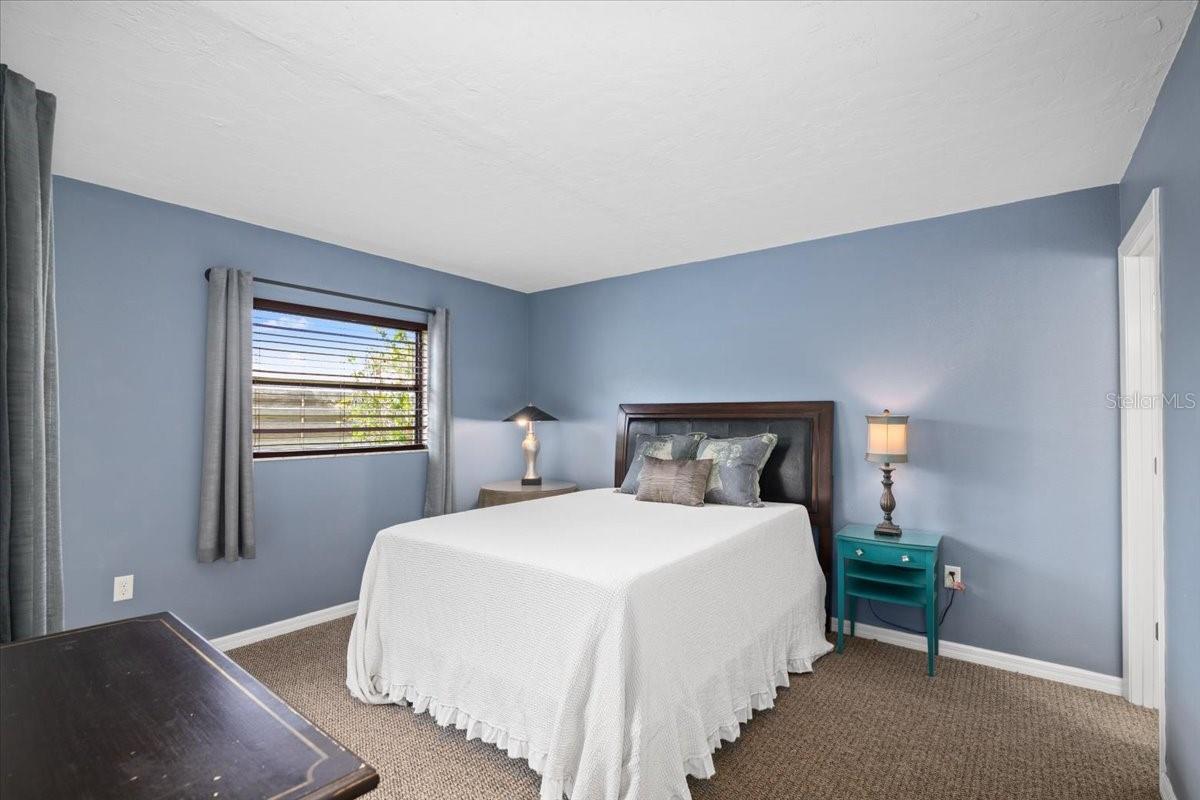 Master Bedroom with large walk-in closet.