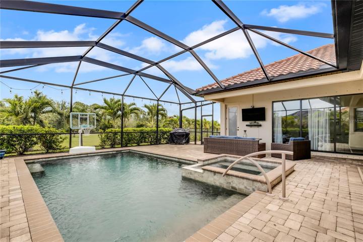 Lanai with Pool and Spa