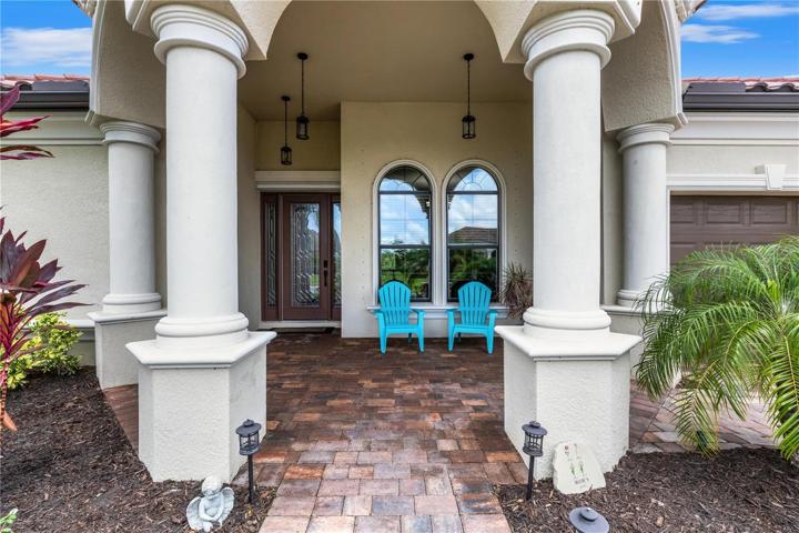 Grand Entryway and Porch