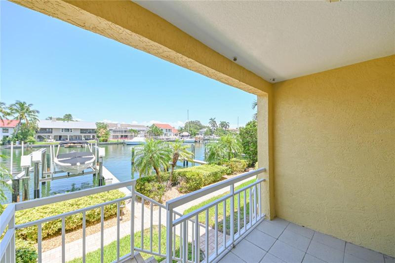 Balcony Off 3rd Bedroom - On 1st Floor of Unit