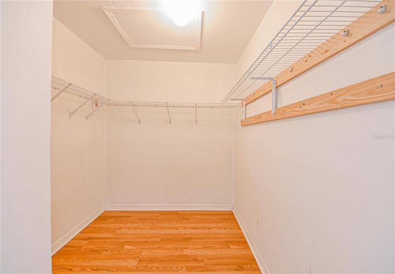 Primary Bedroom Walk In Closet