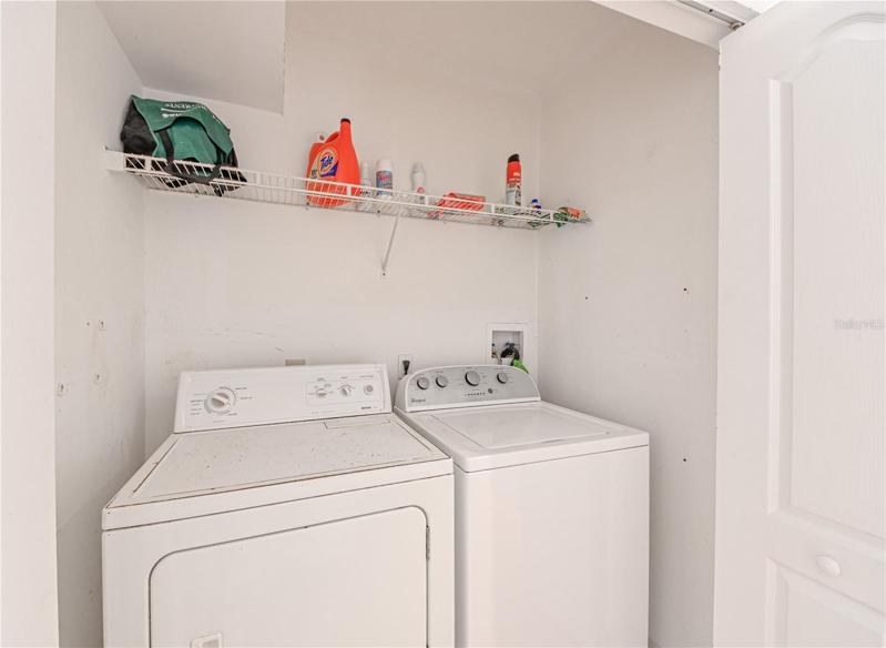 Laundry Closet - On 3rd Floor
